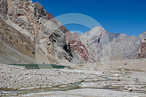 Fann mountains in Pamir