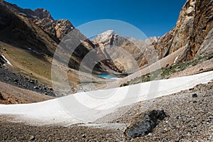 Fann Mountains in Tajikistan.