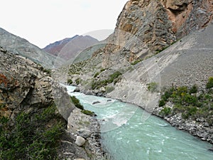 The Fann mountains in Tajikistan