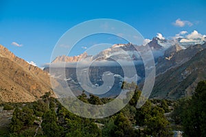 Fann mountains in Tajikistan, Fann lakes Allo and Iskanderkul