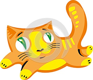 The fanny cartoon drawing cat