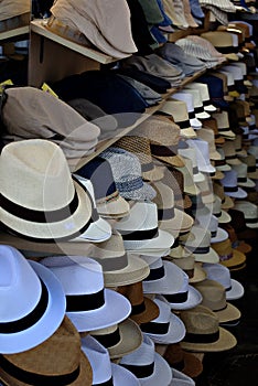 Fanny Gents Summer White Hats