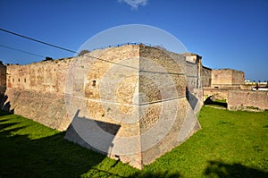 Fano is a popular seaside resort in the Marche region photo