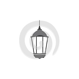 Fanoos Lantern islam logo simple vector icon illustration