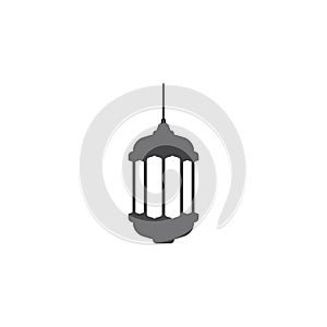 Fanoos Lantern islam logo simple vector icon illustration