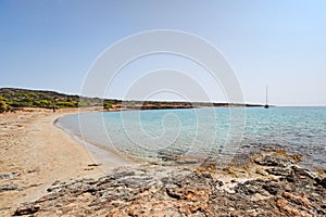 Fanos beach of Koufonissi, Greece