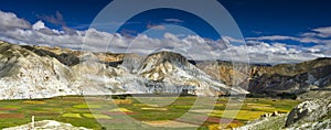 Fanscinating farmland of upper Mustang , highland barley , Lo Manthang , Upper Mustang trekking , Nepal