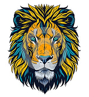 Fansy design of Lion
