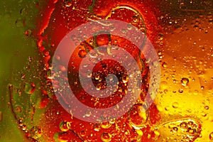 Fantastic background, multi-colored background splashes and drops