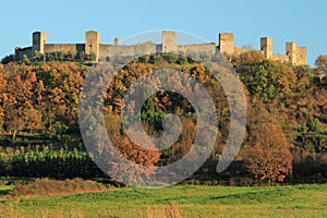 Fantastic Castle of Monteriggioni