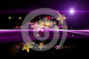 Fantastic Christmas wave design