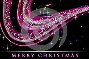 Fantastic Christmas wave design