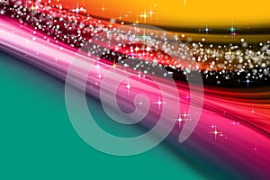 Fantastic Christmas wave design