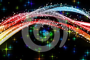 Fantastic Christmas wave design