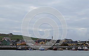 Fantastic Colored Houses Along the Harbor of Dingle