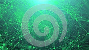 Cyberspace Geometric Triangles Network