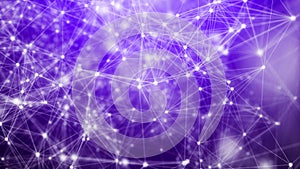 Futuristic Geometric Triangles Cyberspace