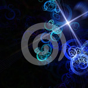 Fantastic elegant circle background design