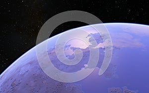 Fantastic far away Exo Planet