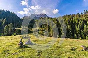 Fantastic hike in the Lechquellen Mountains in Vorarlberg Austria