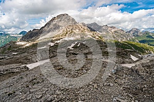 Fantastic hike in the Lechquellen Mountains in Vorarlberg Austria