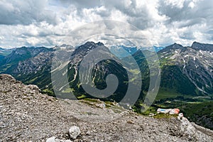 Fantastic hike in the Lechquellen Mountains in Vorarlberg Austria