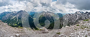 Fantastic hike in the Lechquellen Mountains in Vorarlberg Austria