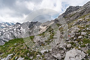 Fantastic hike in the Lechquellen Mountains in Vorarlberg Austria