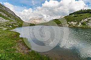 Fantastic hike in the Lechquellen Mountains in Vorarlberg Austria