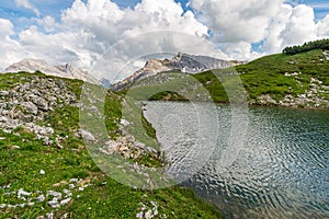 Fantastic hike in the Lechquellen Mountains in Vorarlberg Austria