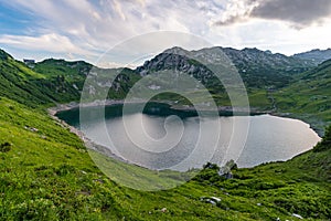 Fantastic hike in the Lechquellen Mountains in Vorarlberg Austria