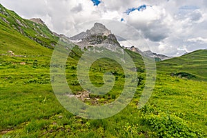 Fantastic hike in the Lechquellen Mountains in Vorarlberg Austria