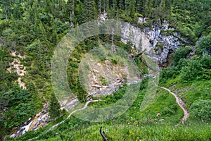 Fantastic hike in the Lechquellen Mountains in Vorarlberg Austria