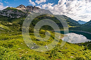 Fantastic hike in the Lechquellen Mountains in Vorarlberg Austria