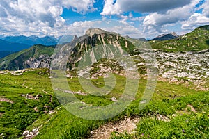 Fantastic hike in the Lechquellen Mountains in Vorarlberg Austria