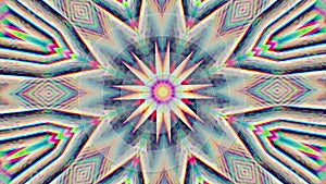 Fantastic hypno-background, chaotically changing kaleidoscope.