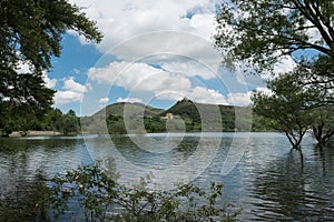 The fantastic lake of Lago di Casoli photo