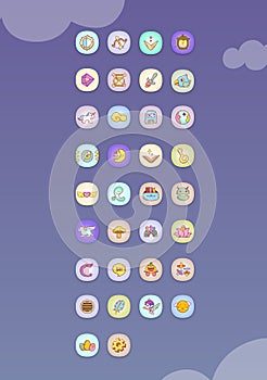 Fantastic mobile icon design