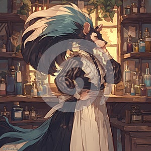 Fantasy Alchemist in Her Element