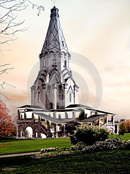 Fantasy church tower