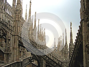 Fantasía la ciudad techos de catedral catedral estimado 