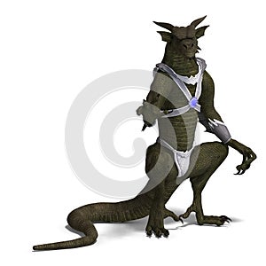 Fantasy Dragon Warrior