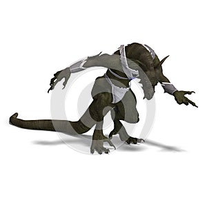 Fantasy Dragon Warrior