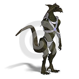 Fantasy Dragon Warrior