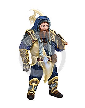 Fantasy dwarf characte