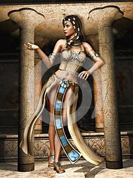 Fantasy Egyptian dancer