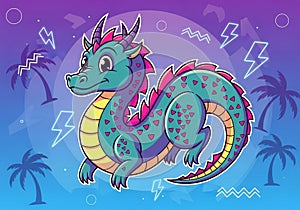 Fantasy elements blend with a whimsical design, adding an imaginative touch