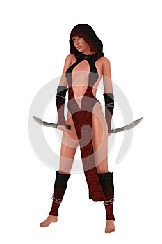 Fantasy female assassin