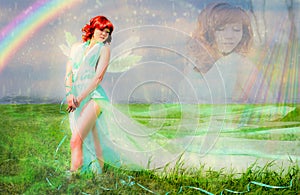 Fantasy - the goddess of spring and summer