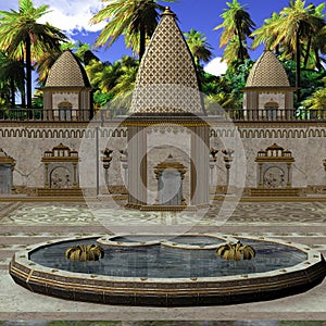 Fantasy Indian Temple